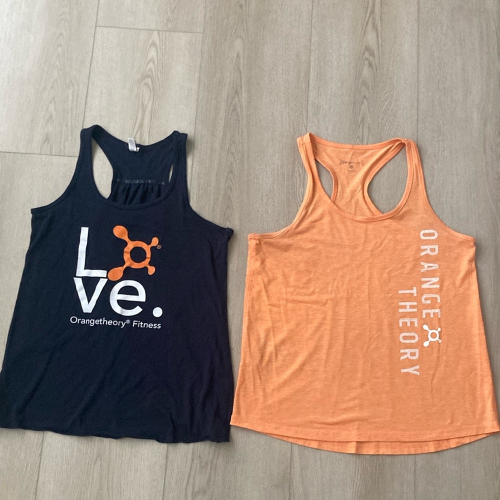 Set of two Orangetheory Tanks